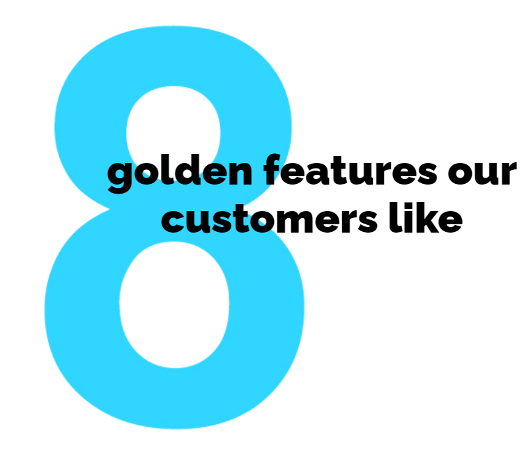 8 golden features